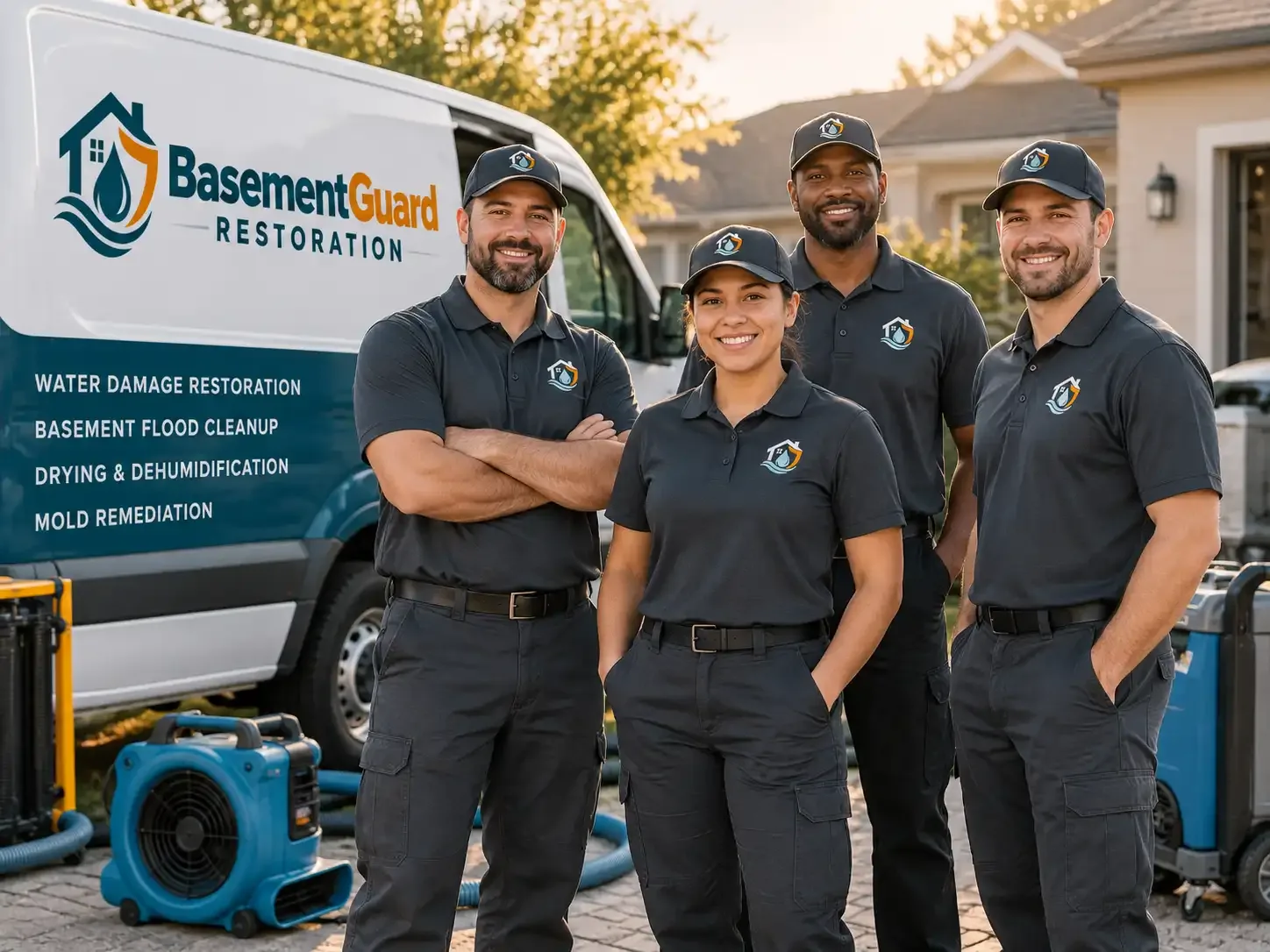 Basement Water Damage Restoration company in Bannock, OH